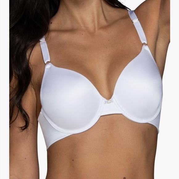 NWT! Vanity Fair White Underwire Bra. Beauty Back style. Various sizes. - Picture 1 of 15